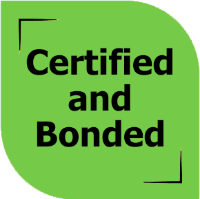 Certified and Bonded